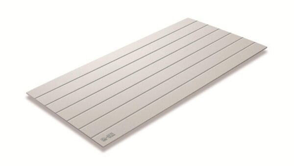 ฝ้าสมาร์ทบอร์ด เอสซีจี รุ่นเซาะร่อง 3 นิ้ว ขนาด 60x120x0.4 ซม. สีซีเมนต์