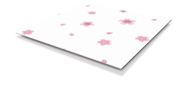 ฝ้าสมาร์ทบอร์ด เอสซีจี รุ่นซูเปอร์สมาร์ท ขนาด 60x60x0.4 ซม. ลายดอกซากุระ